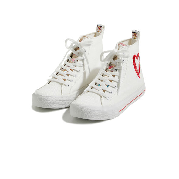 DESIGUAL HIGH-TOP SNEAKERS ΓΥΝΑΙΚΕΙΑ 22SSKA03-1000