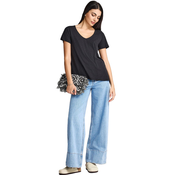 FUNKY BUDDHA ΜΠΛΟΥΖΑ ΓΥΝΑΙΚΕΙΑ FBL013-100-04-BLACK