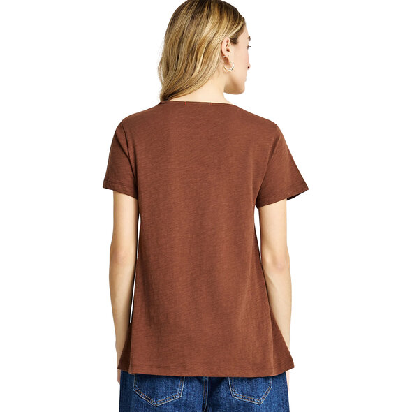 FUNKY BUDDHA ΜΠΛΟΥΖΑ ΓΥΝΑΙΚΕΙΑ FBL013-100-04-BRUNETTE