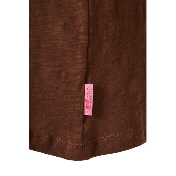 FUNKY BUDDHA ΜΠΛΟΥΖΑ ΓΥΝΑΙΚΕΙΑ FBL013-100-04-BRUNETTE