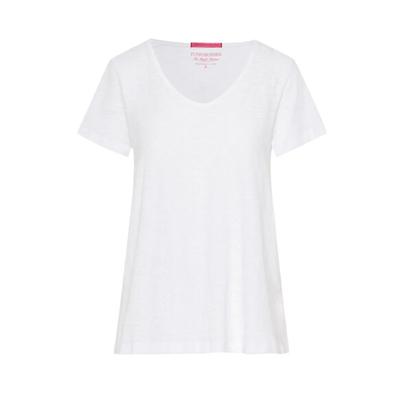 FUNKY BUDDHA ΜΠΛΟΥΖΑ ΓΥΝΑΙΚΕΙΑ FBL013-100-04-WHITE
