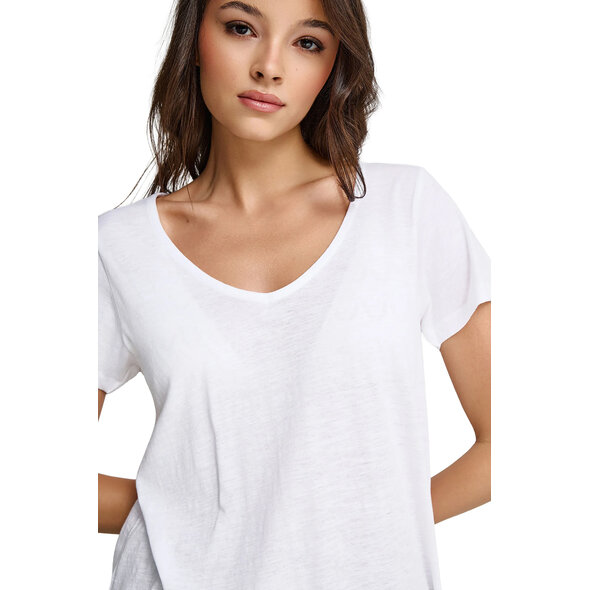 FUNKY BUDDHA ΜΠΛΟΥΖΑ ΓΥΝΑΙΚΕΙΑ FBL013-100-04-WHITE