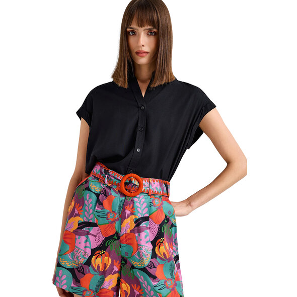 FUNKY BUDDHA ΠΟΥΚΑΜΙΣΟ ΓΥΝΑΙΚΕΙΟ FBL013-100-05-BLACK