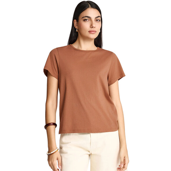 FUNKY BUDDHA ΜΠΛΟΥΖΑ ΓΥΝΑΙΚΕΙΑ FBL013-103-04-CAPPUCCINO