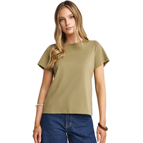 FUNKY BUDDHA ΜΠΛΟΥΖΑ ΓΥΝΑΙΚΕΙΑ FBL013-103-04-GREEN MOSS