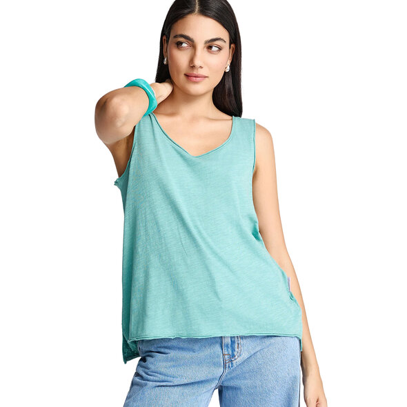 FUNKY BUDDHA ΜΠΛΟΥΖΑ ΓΥΝΑΙΚΕΙΑ FBL013-108-04-GREEN LAKE