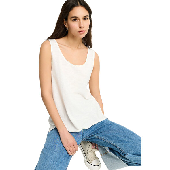 FUNKY BUDDHA ΜΠΛΟΥΖΑ ΓΥΝΑΙΚΕΙΑ FBL013-108-04-OFF WHITE