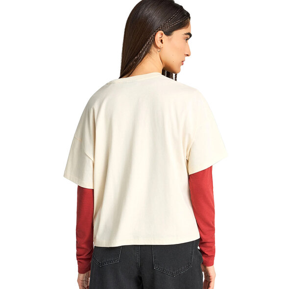 FUNKY BUDDHA ΜΠΛΟΥΖΑ ΓΥΝΑΙΚΕΙΑ FBL013-121-04-CHALK