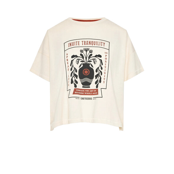 FUNKY BUDDHA ΜΠΛΟΥΖΑ ΓΥΝΑΙΚΕΙΑ FBL013-121-04-CHALK