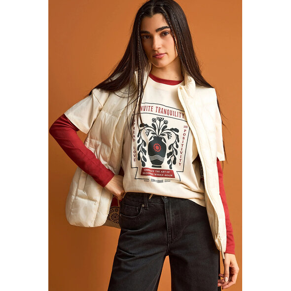 FUNKY BUDDHA ΜΠΛΟΥΖΑ ΓΥΝΑΙΚΕΙΑ FBL013-121-04-CHALK