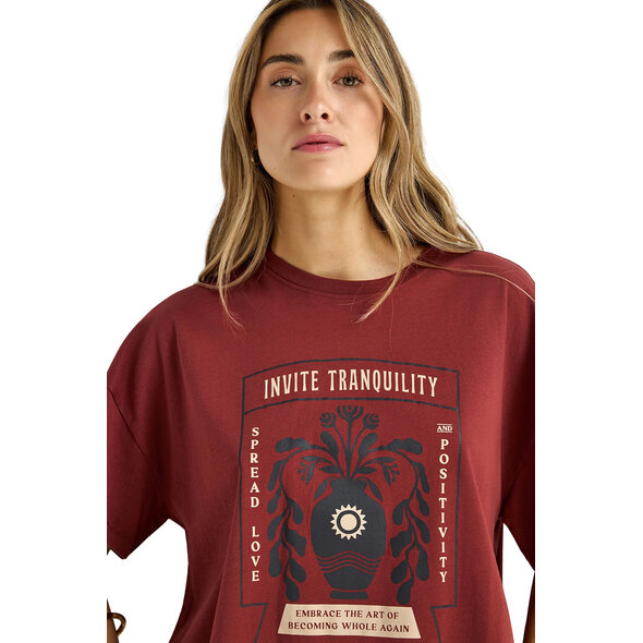 FUNKY BUDDHA ΜΠΛΟΥΖΑ ΓΥΝΑΙΚΕΙΑ FBL013-121-04-HENNA BROWN