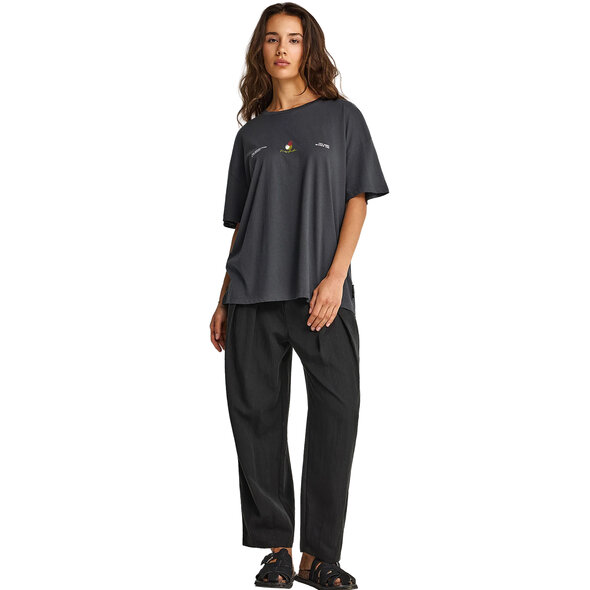 FUNKY BUDDHA ΜΠΛΟΥΖΑ ΓΥΝΑΙΚΕΙΑ FBL013-125-04-ANTHRACITE