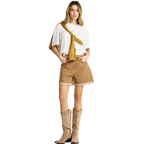 FUNKY BUDDHA ΜΠΛΟΥΖΑ ΓΥΝΑΙΚΕΙΑ FBL013-125-04-OFF WHITE