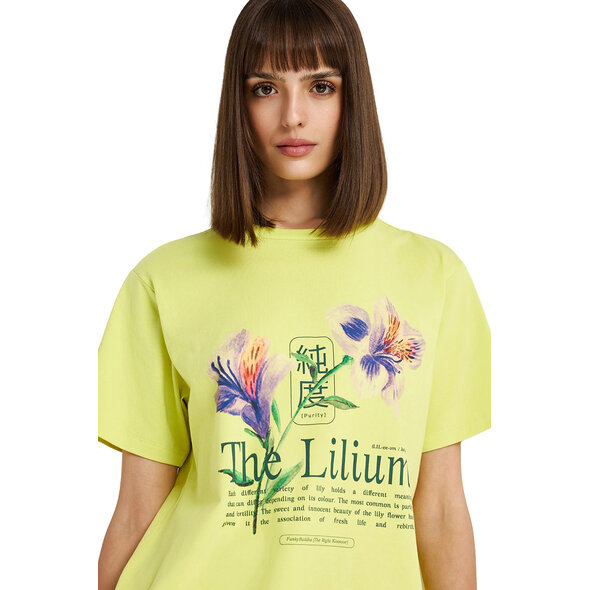 FUNKY BUDDHA ΜΠΛΟΥΖΑ ΓΥΝΑΙΚΕΙΑ FBL013-133-04-LIME GREEN