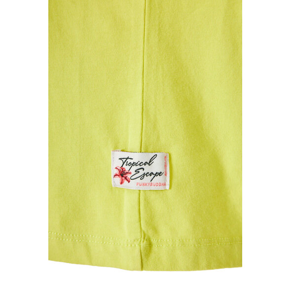FUNKY BUDDHA ΜΠΛΟΥΖΑ ΓΥΝΑΙΚΕΙΑ FBL013-133-04-LIME GREEN