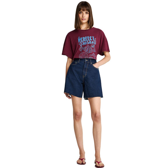 FUNKY BUDDHA ΜΠΛΟΥΖΑ ΓΥΝΑΙΚΕΙΑ FBL013-149-04-BURGUNDY