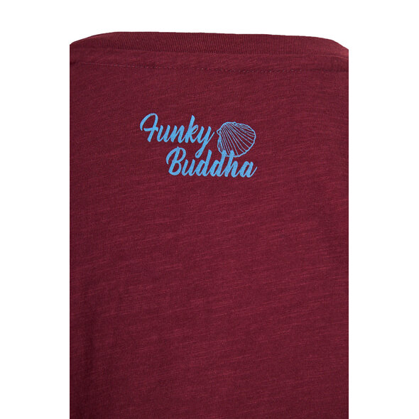 FUNKY BUDDHA ΜΠΛΟΥΖΑ ΓΥΝΑΙΚΕΙΑ FBL013-149-04-BURGUNDY
