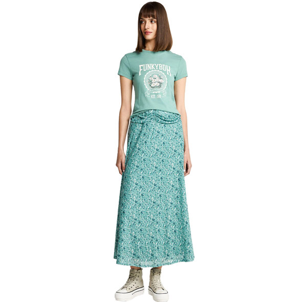 FUNKY BUDDHA ΜΠΛΟΥΖΑ ΓΥΝΑΙΚΕΙΑ FBL013-163-04-GREEN LAKE