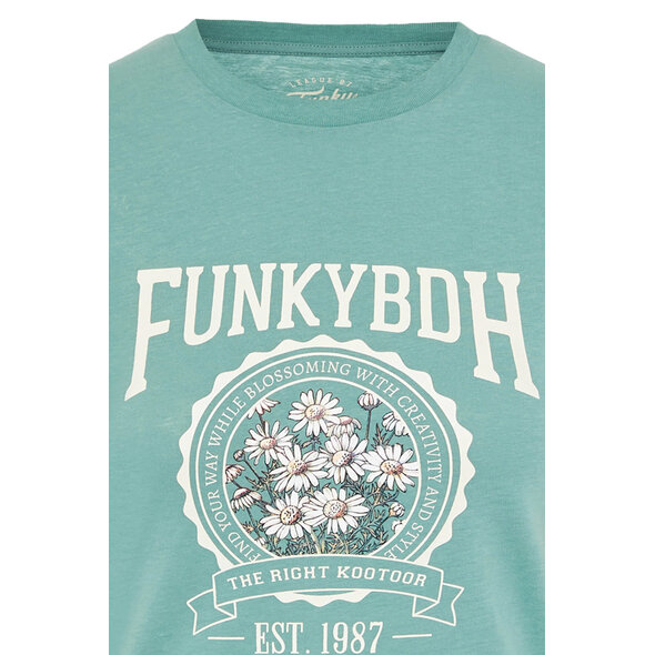FUNKY BUDDHA ΜΠΛΟΥΖΑ ΓΥΝΑΙΚΕΙΑ FBL013-163-04-GREEN LAKE