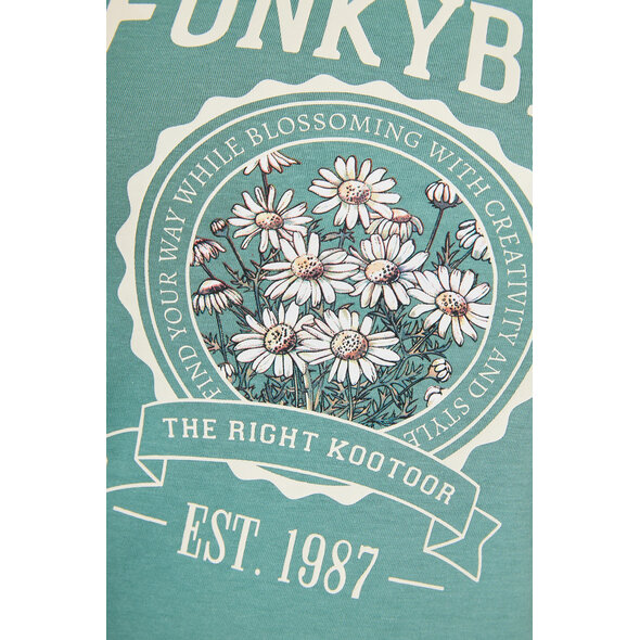 FUNKY BUDDHA ΜΠΛΟΥΖΑ ΓΥΝΑΙΚΕΙΑ FBL013-163-04-GREEN LAKE