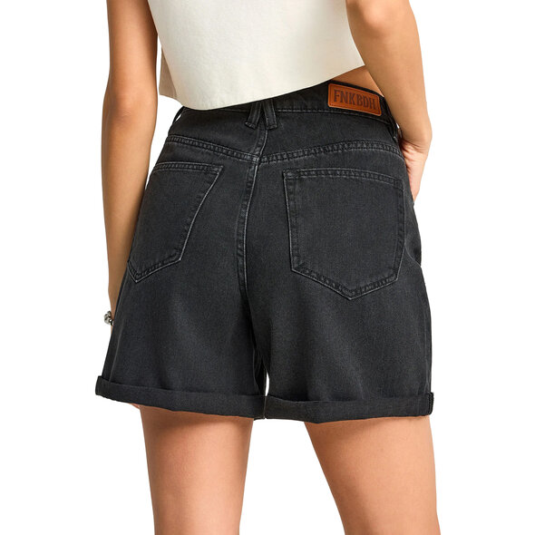 FUNKY BUDDHA DENIM ΣΟΡΤΣ ΓΥΝΑΙΚΕΙΟ FBL013-179-03-BLACK