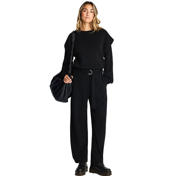 FUNKY BUDDHA ΚΟΤΛΕ JOGGER ΠΑΝΤΕΛΟΝΙ ΓΥΝΑΙΚΕΙΟ  FBL014-144-02-BLACK