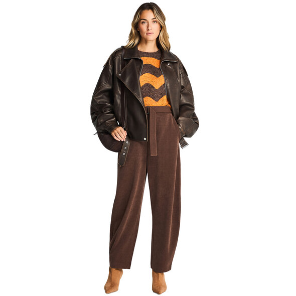 FUNKY BUDDHA ΚΟΤΛΕ JOGGER ΠΑΝΤΕΛΟΝΙ ΓΥΝΑΙΚΕΙΟ  FBL014-144-02-WOOD