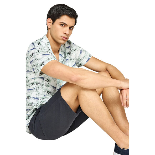 FUNKY BUDDHA THE ESSENTIALS CHINO ΒΕΡΜΟΥΔΑ ΑΝΔΡΙΚΗ FBM013-001-03-NAVY