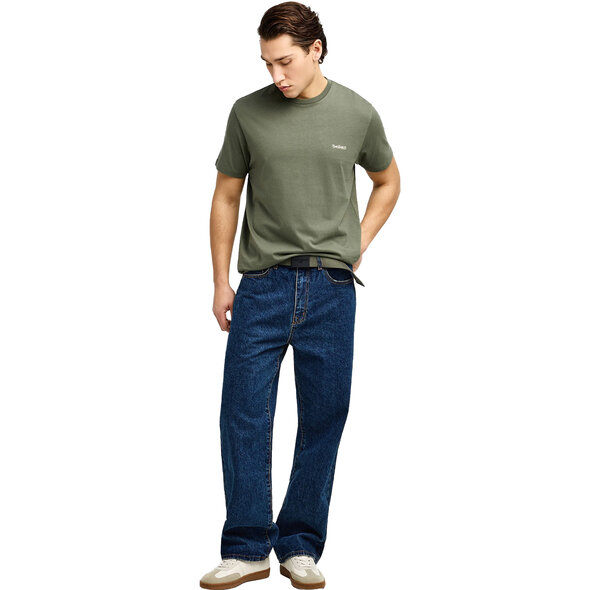 FUNKY BUDDHA PLAIN ΜΠΛΟΥΖΑ ΑΝΔΡΙΚΗ FBM013-001-04-DEEP FOREST