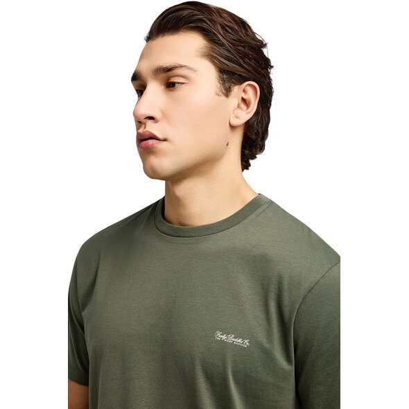 FUNKY BUDDHA PLAIN ΜΠΛΟΥΖΑ ΑΝΔΡΙΚΗ FBM013-001-04-DEEP FOREST