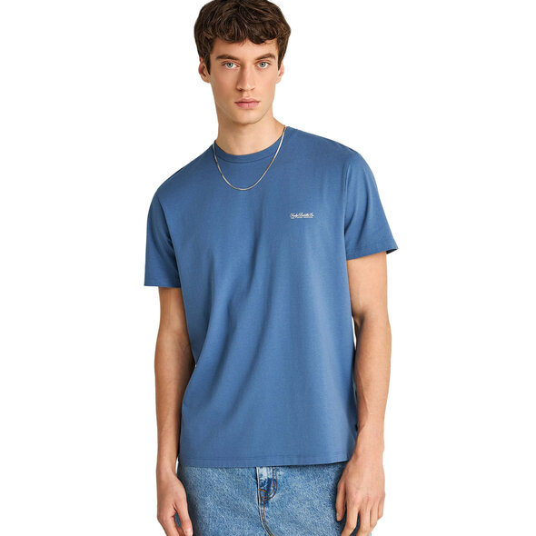 FUNKY BUDDHA PLAIN ΜΠΛΟΥΖΑ ΑΝΔΡΙΚΗ FBM013-001-04-INDIGO