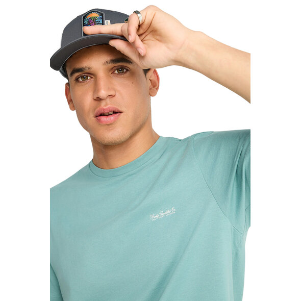 FUNKY BUDDHA PLAIN ΜΠΛΟΥΖΑ ΑΝΔΡΙΚΗ FBM013-001-04-MINERAL BLUE