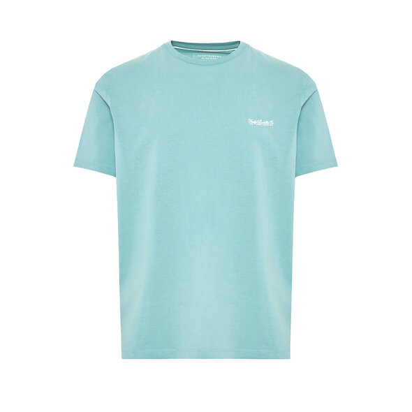 FUNKY BUDDHA PLAIN ΜΠΛΟΥΖΑ ΑΝΔΡΙΚΗ FBM013-001-04-MINERAL BLUE