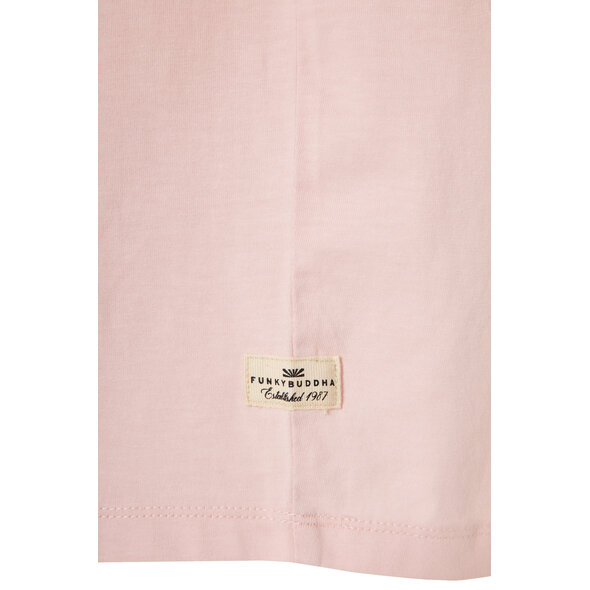 FUNKY BUDDHA PLAIN ΜΠΛΟΥΖΑ ΑΝΔΡΙΚΗ FBM013-001-04-ROSE WATER