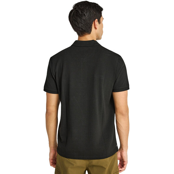 FUNKY BUDDHA ESSENTIAL COTTON POLO ΜΠΛΟΥΖΑ ΑΝΔΡΙΚΗ FBM013-001-11-BLACK