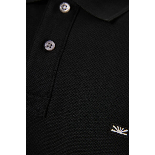 FUNKY BUDDHA ESSENTIAL COTTON POLO ΜΠΛΟΥΖΑ ΑΝΔΡΙΚΗ FBM013-001-11-BLACK