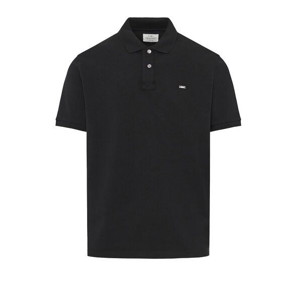 FUNKY BUDDHA ESSENTIAL COTTON POLO ΜΠΛΟΥΖΑ ΑΝΔΡΙΚΗ FBM013-001-11-BLACK