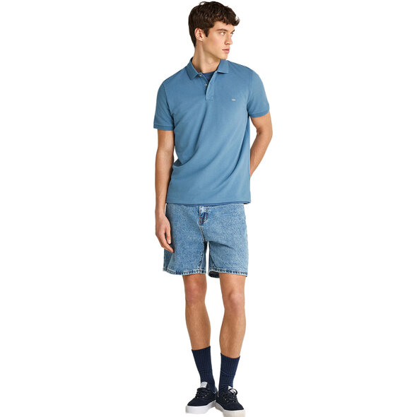 FUNKY BUDDHA ESSENTIAL COTTON POLO ΜΠΛΟΥΖΑ ΑΝΔΡΙΚΗ FBM013-001-11-BLUE HEAVEN