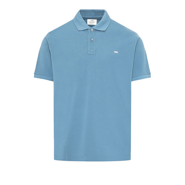 FUNKY BUDDHA ESSENTIAL COTTON POLO ΜΠΛΟΥΖΑ ΑΝΔΡΙΚΗ FBM013-001-11-BLUE HEAVEN