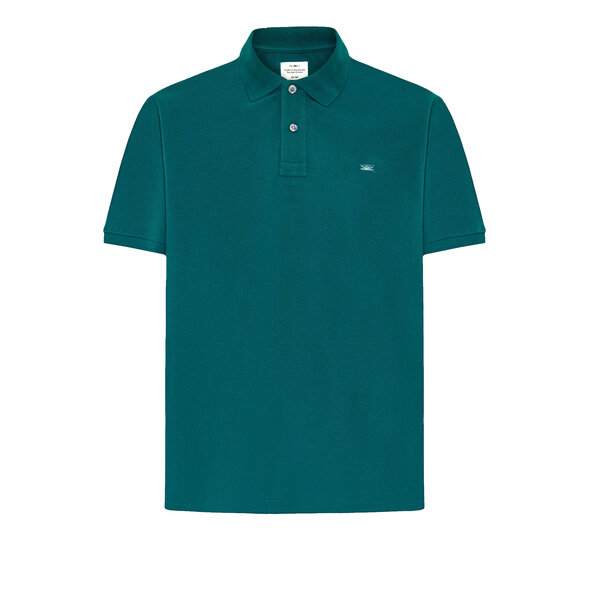FUNKY BUDDHA ESSENTIAL COTTON POLO ΜΠΛΟΥΖΑ ΑΝΔΡΙΚΗ FBM013-001-11-EMERALD