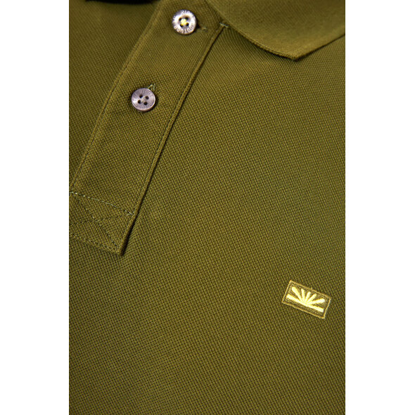 FUNKY BUDDHA ESSENTIAL COTTON POLO ΜΠΛΟΥΖΑ ΑΝΔΡΙΚΗ FBM013-001-11-KHAKI