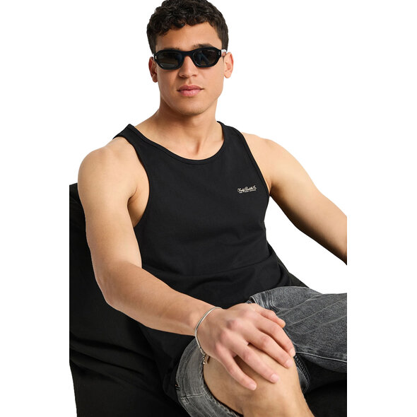 FUNKY BUDDHA ΑΜΑΝΙΚΗ ΜΠΛΟΥΖΑ ΑΝΔΡΙΚΗ FBM013-003-04-BLACK