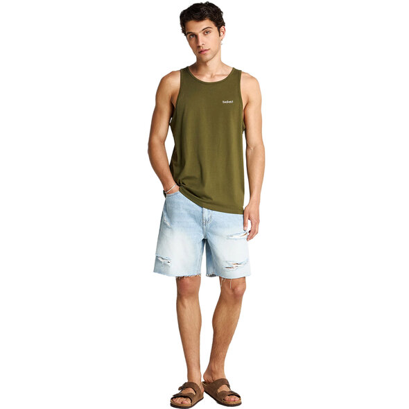 FUNKY BUDDHA ΑΜΑΝΙΚΗ ΜΠΛΟΥΖΑ ΑΝΔΡΙΚΗ FBM013-003-04-KHAKI