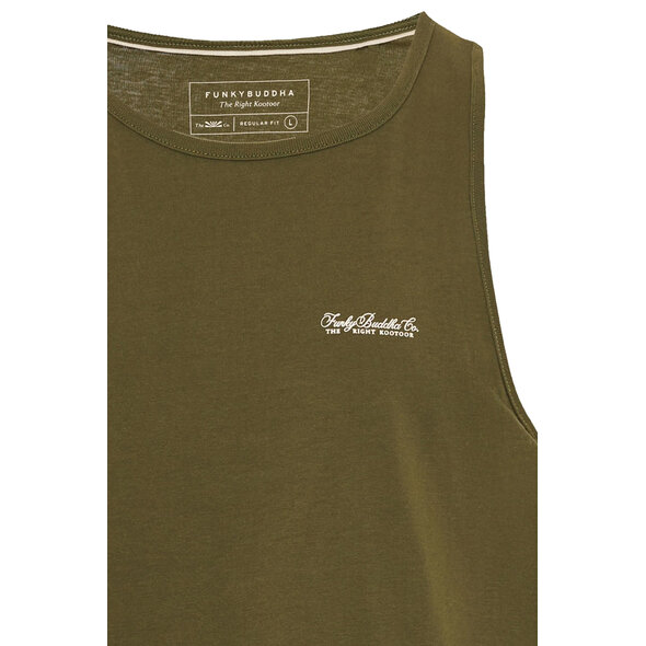 FUNKY BUDDHA ΑΜΑΝΙΚΗ ΜΠΛΟΥΖΑ ΑΝΔΡΙΚΗ FBM013-003-04-KHAKI