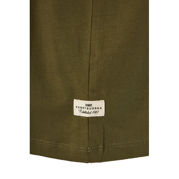 FUNKY BUDDHA ΑΜΑΝΙΚΗ ΜΠΛΟΥΖΑ ΑΝΔΡΙΚΗ FBM013-003-04-KHAKI