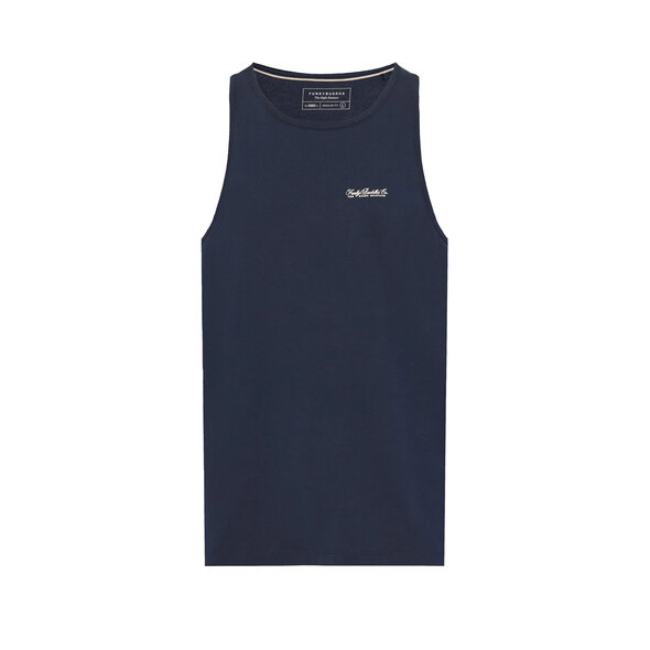 FUNKY BUDDHA ΑΜΑΝΙΚΗ ΜΠΛΟΥΖΑ ΑΝΔΡΙΚΗ FBM013-003-04-NAVY