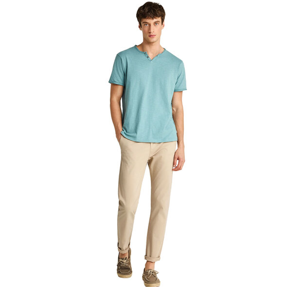 FUNKY BUDDHA THE ESSENTIALS ΜΠΛΟΥΖΑ ΑΝΔΡΙΚΗ FBM013-004-04-MINERAL BLUE