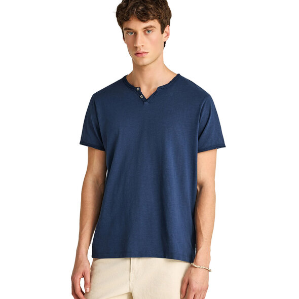 FUNKY BUDDHA THE ESSENTIALS ΜΠΛΟΥΖΑ ΑΝΔΡΙΚΗ FBM013-004-04-NAVY