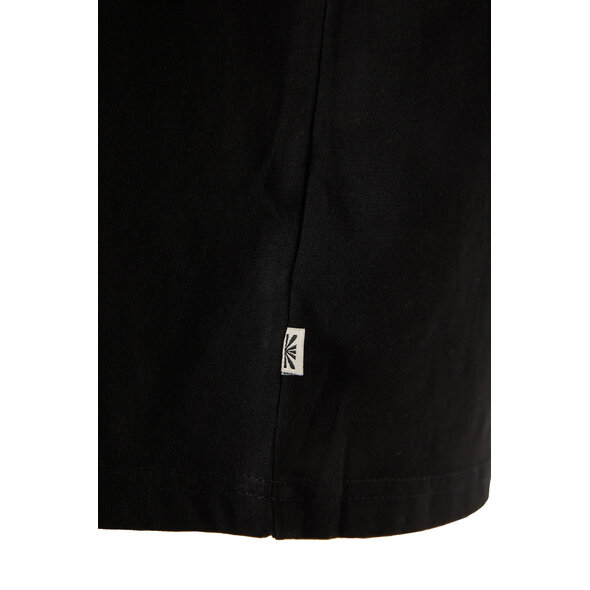 FUNKY BUDDHA COTTON T-SHIRT WITH PRINT ΑΝΔΡΙΚΟ FBM013-011-04-BLACK