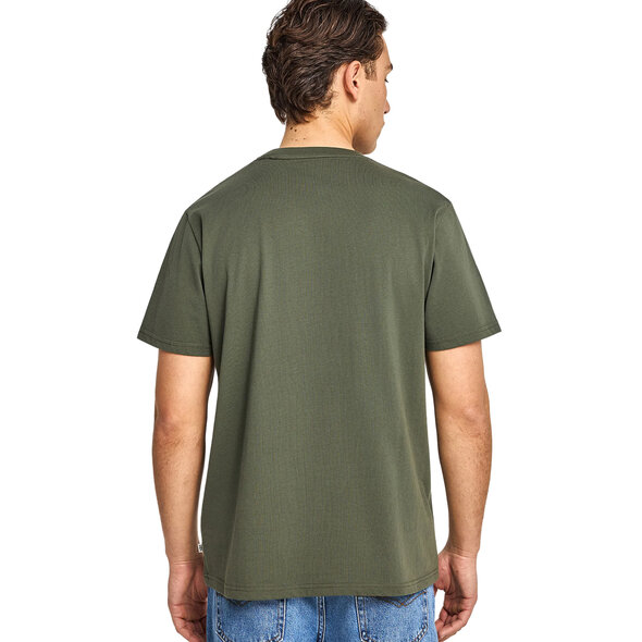 FUNKY BUDDHA COTTON T-SHIRT WITH PRINT ΑΝΔΡΙΚΟ FBM013-011-04-DEEP FOREST